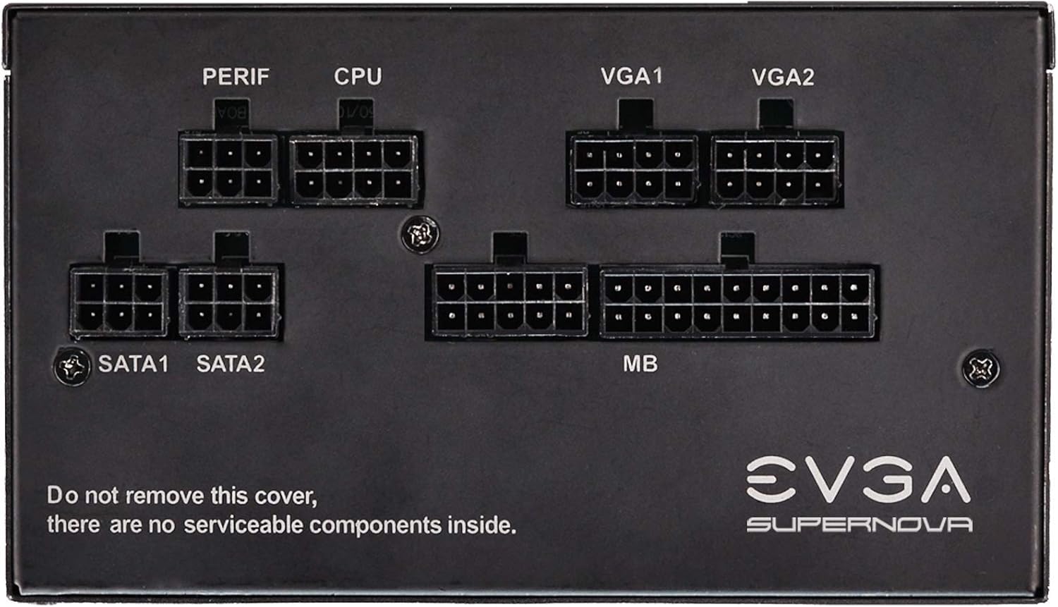 EVGA SuperNOVA 650 G5, 80 Plus Gold 650W Power Supply EVGA SuperNOVA 650 G5, 80 Plus Gold 650W Power Supply